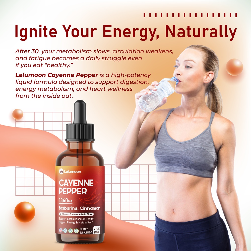 Cayenne Pepper Liquid Drops