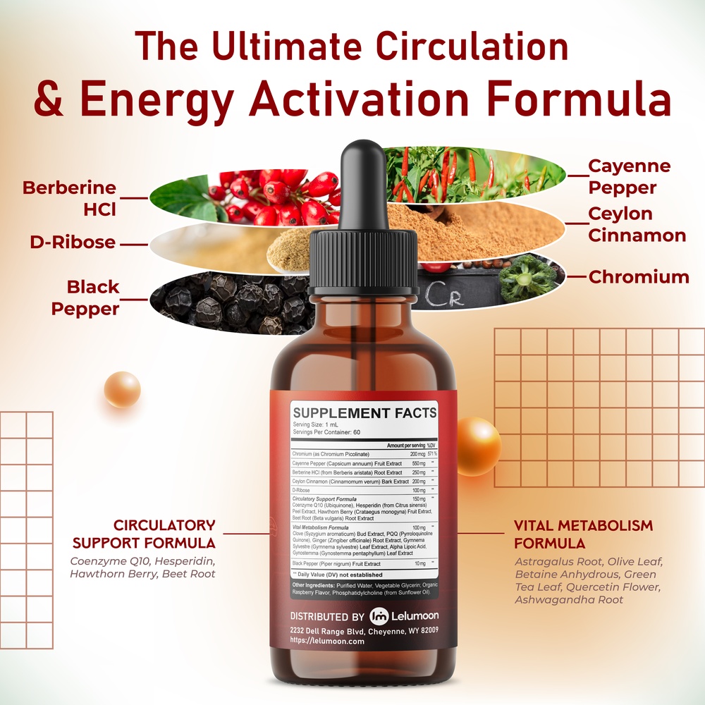 Cayenne Pepper Liquid Drops