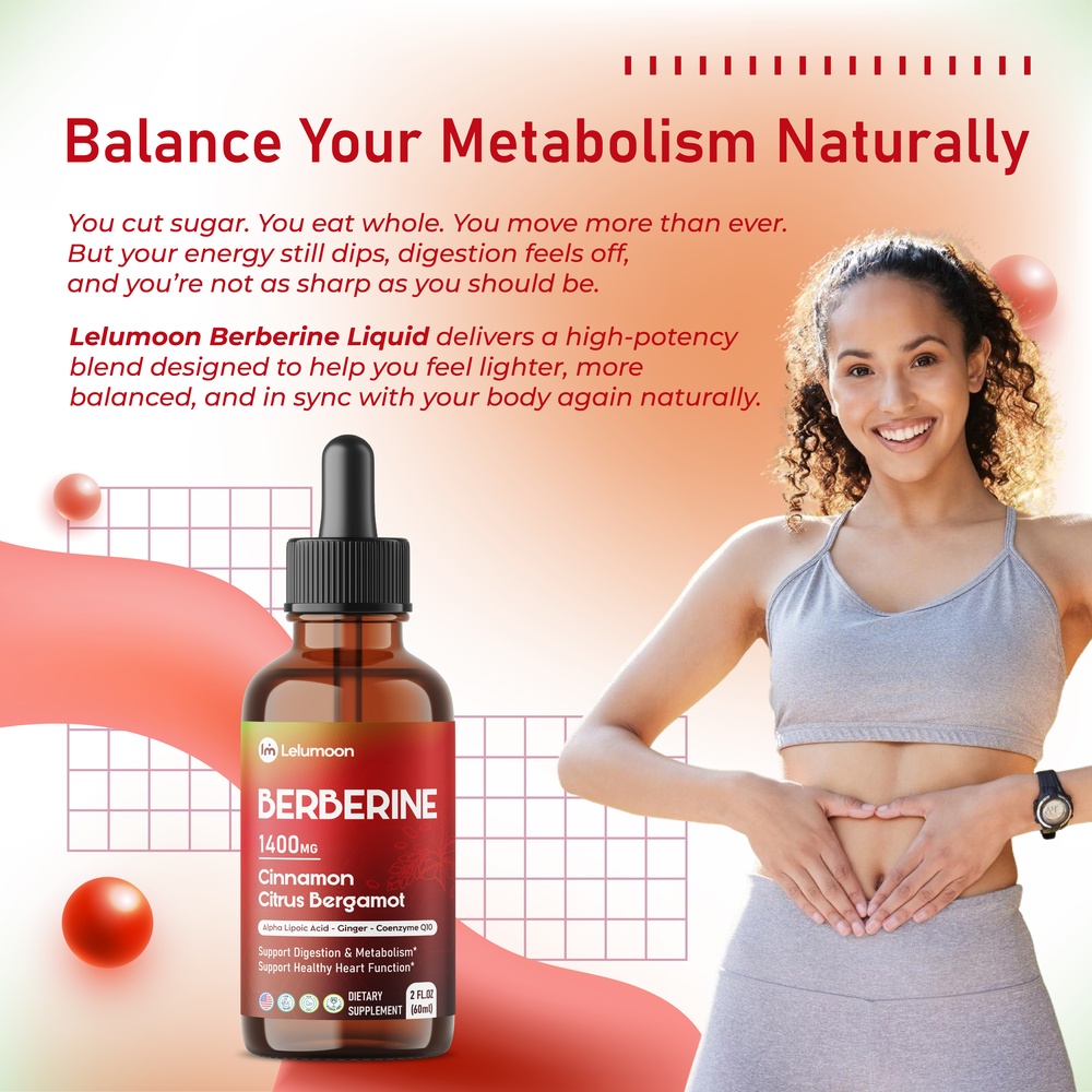 Berberine Cinnamon Liquid Drops