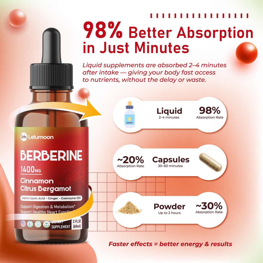 Berberine Cinnamon Liquid Drops