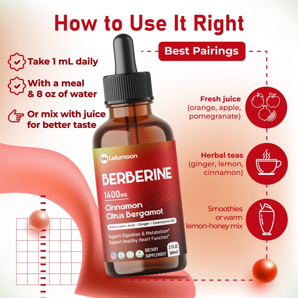 Berberine Cinnamon Liquid Drops