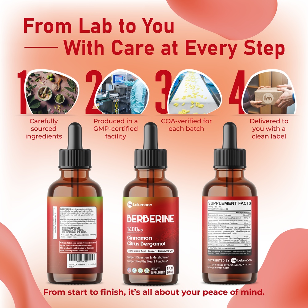Berberine Cinnamon Liquid Drops